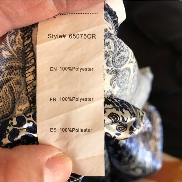 BIRCH and Stone satin slip tie back dress. Size large. - Picture 8 of 9